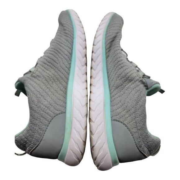 Athletic Works Shoes Women's Size 10 Gray Bungee Slip-On Sneakers - Picture 8 of 11